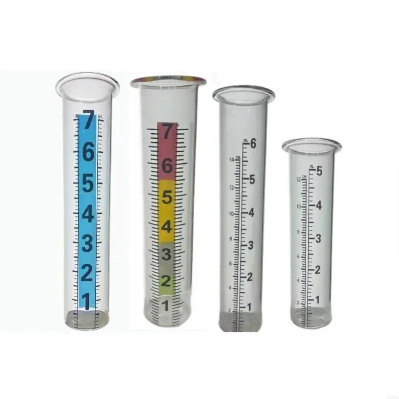 Upgraded Outdoor Rain Gauges with Large Number Easy Reading Outdoor Rain Gauges 