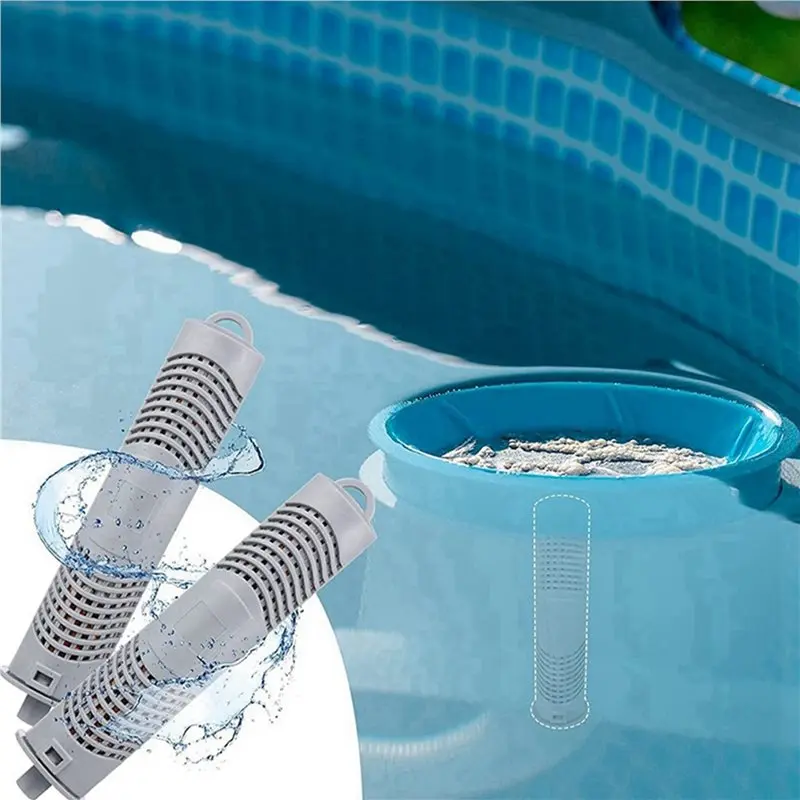 ABJT-8 Pcs Spa Mineral Filter Stick Spa Mineral Sticks Hot Tub Zinc Mineral Stick