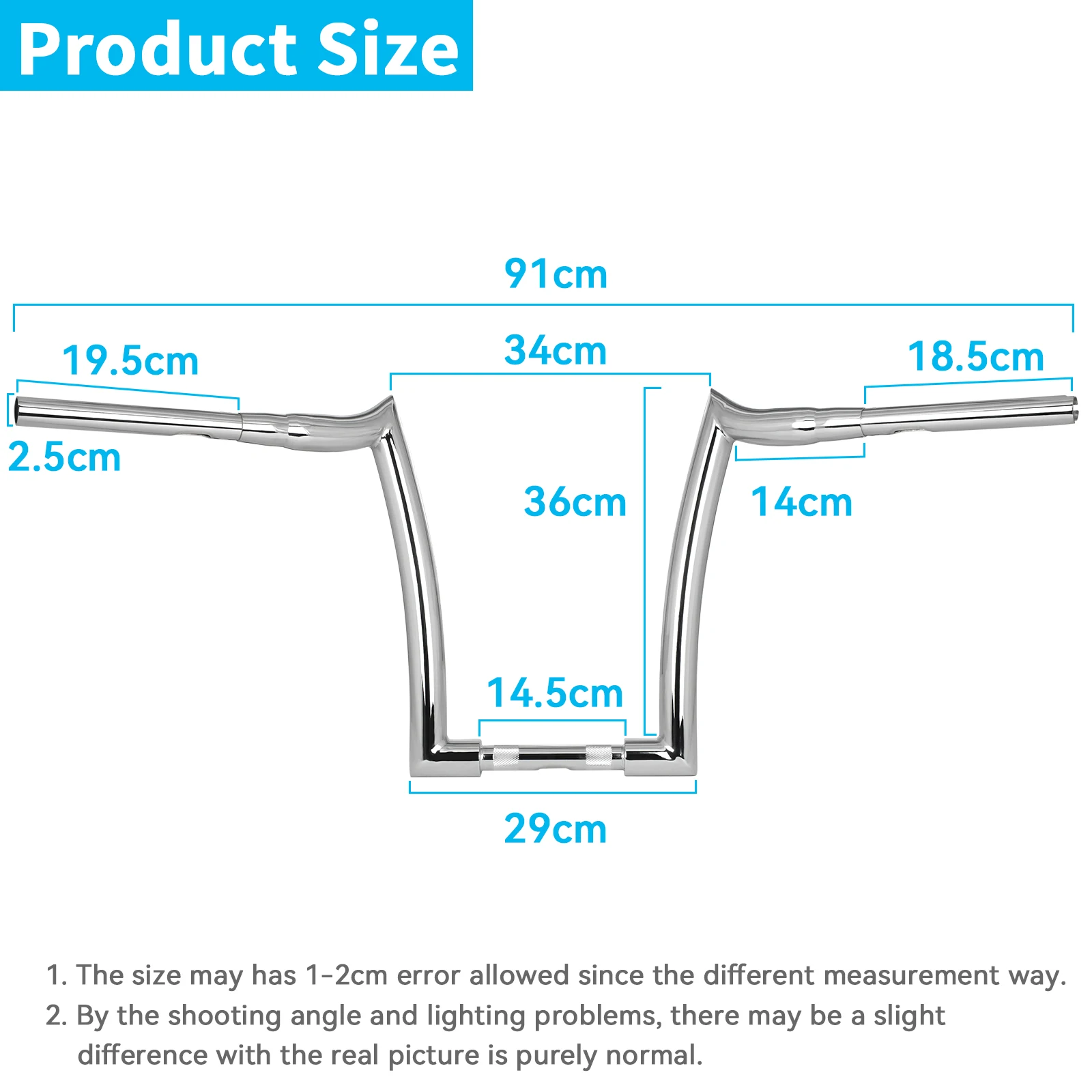 Factory Wholesale Price - 12'14' Motorcycle, Lift Monkey Handlebars Suitable for 2013-2017 Harley Softail Slim FLS