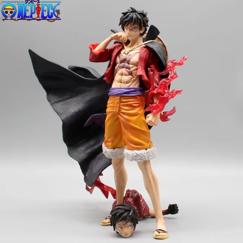 Hot Anime Ghost Island Luffy One Piece Figura Monkey D Luffy Action Figure Gk New And Old Emperor Series Pvc Collection Toys