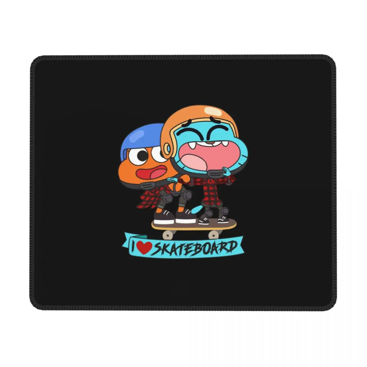 Gumball Darwin Skate Multi-size Mouse Pad Computer Keyboard Mouse Mat Gamer PC Laptop Desk Mat Office Accessories Table Mats