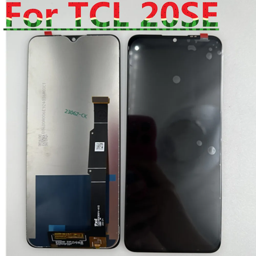 Original For TCL 20 SE LCD Display Touch Digitizer Assembly replacement mobile phone Screen T671H T671F 20SE Frame lcd