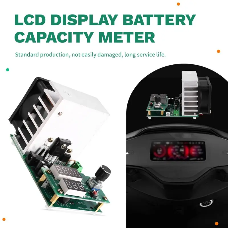 

B50B-110W 30V 0-9.99A Constant Current Electronic Load LCD Display Discharge Battery Capacity Meter Tester Monitorin Module