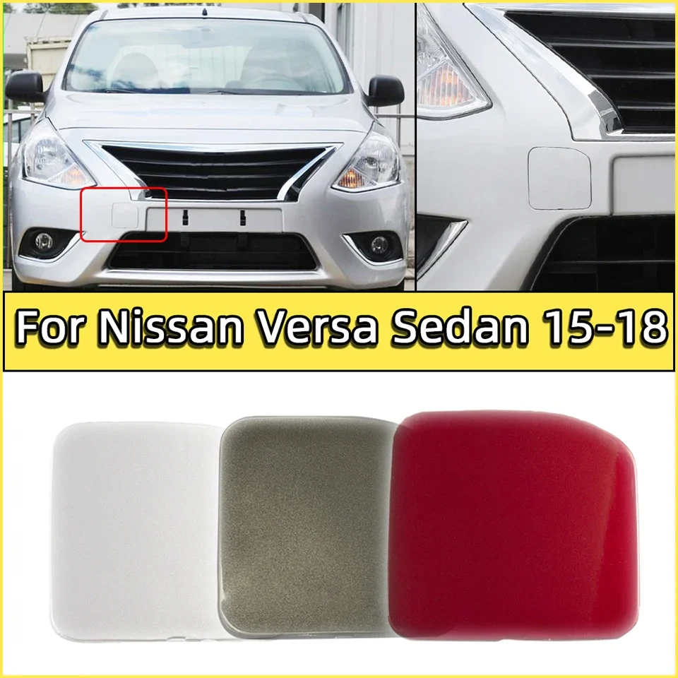 

Auto Part Front Bumper Towing Hook Hauling Eye Cover Cap Trim For Nissan Versa Sedan 2015 2016 2017 2018 622A0-9KM0H 622A09KM0H