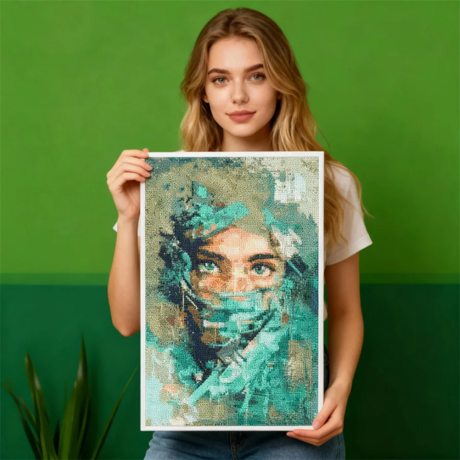 

2026 New style Cross-stitch Angel Doctor Embroidery Portrait Nurse Cross-stitch Set 11Ct Picture printing Canvas wall decoration