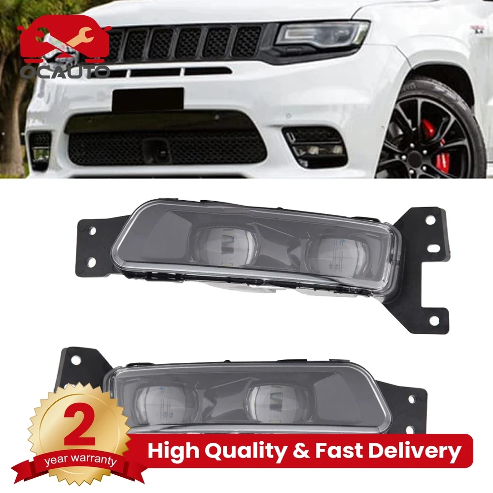 

FOR LED Fog Lights Headlights FOG LAMP LIGHT Foglights For Jeep Grand CHEROKEE 2017-2022 FOR DODGE DURANGO 2018-2022 68275510AC