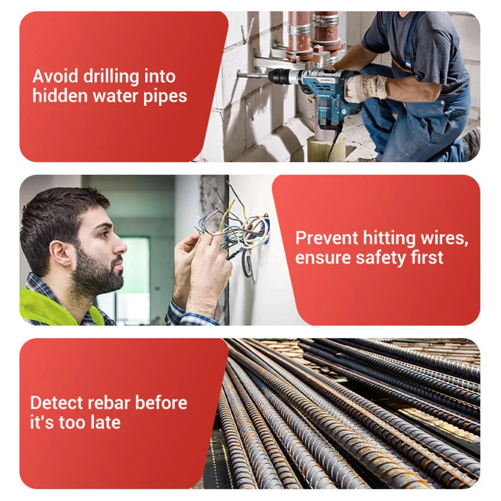 HW-710 متعددة الوظائف وظيفة الكشف عن الخشب المعدني كاشف الجدار لتيار المتناوب المعادن الخشب كشف الأسقف الأرضيات العثور على