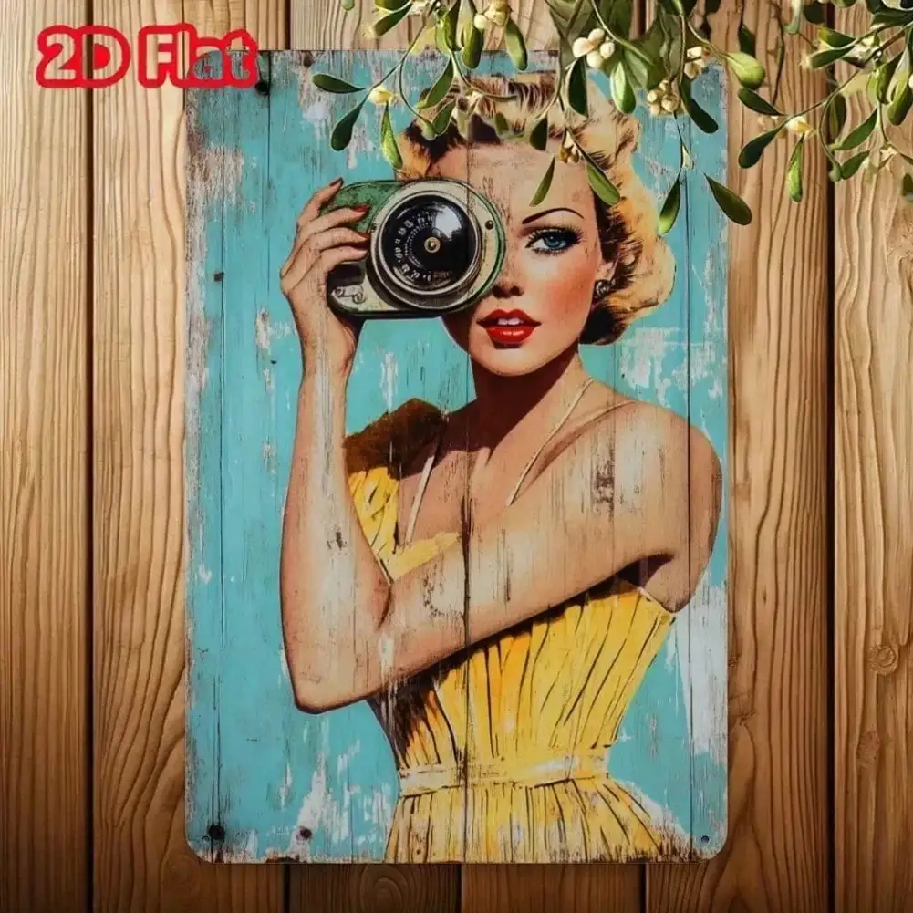 Vintage Tin Sign Me…