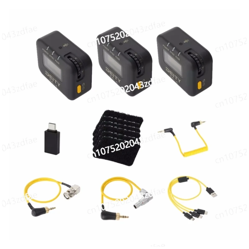 Microphone Time Encoder TC1 TC-1 Kit for Video Recording, Wireless Time Code Box Generator