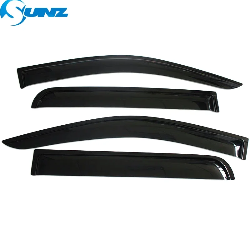 Window Visor For Nissan Navara Frontier NP300 D23 2015 2016 2017 2018 2019 2020 2021 2022 Side Window Deflector Sun Rain Guard