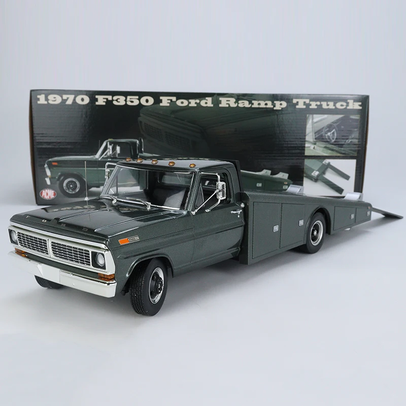 ACME 1:18 1970  F-350 Ramp Truck Highland green A1801411