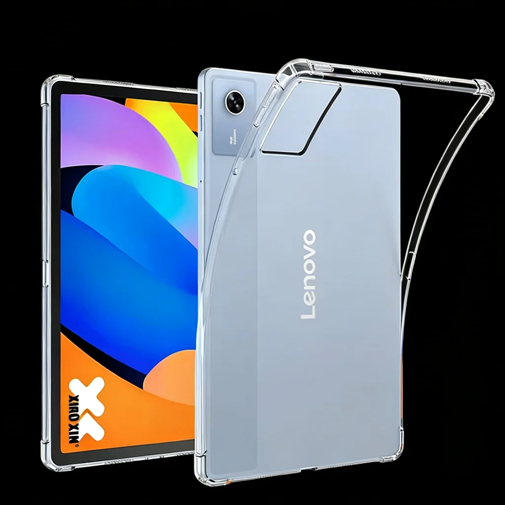 

For Lenovo Idea Tab for Lenovo Xiaoxin Pad 2025 11" Case Transparent Air-bags Soft TPU Protection Shockproof Capa Fundas Shell
