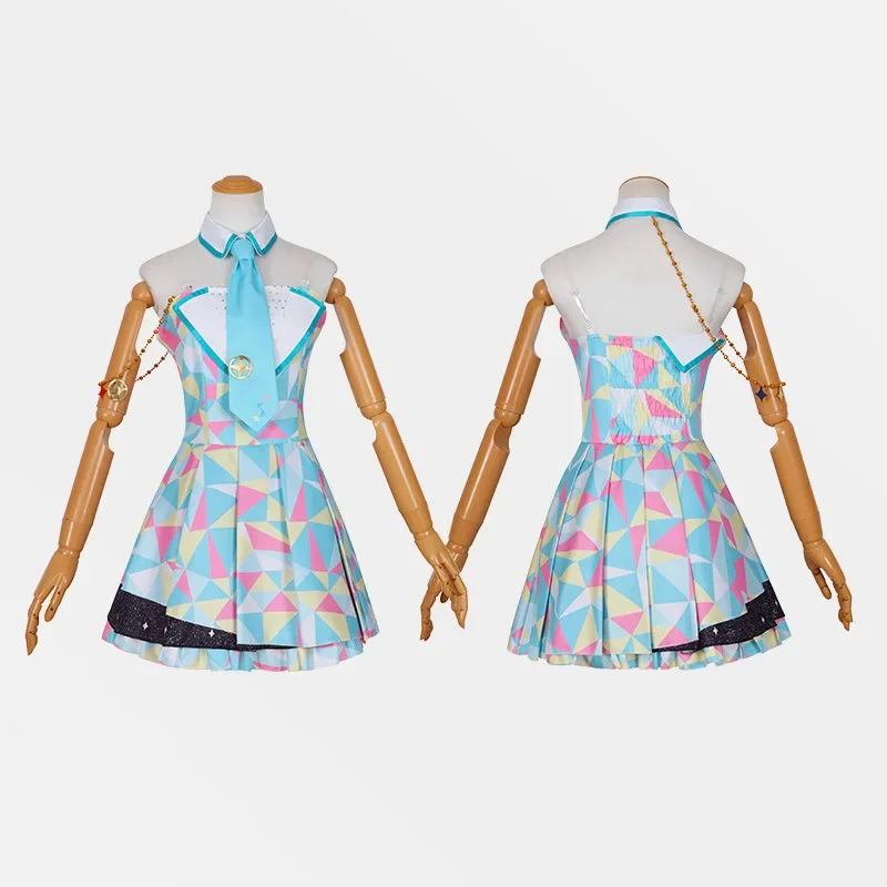 World Plan Color Stage Costume Hatsune Miku Baishixing Halloween Animation Exhibition cosplay