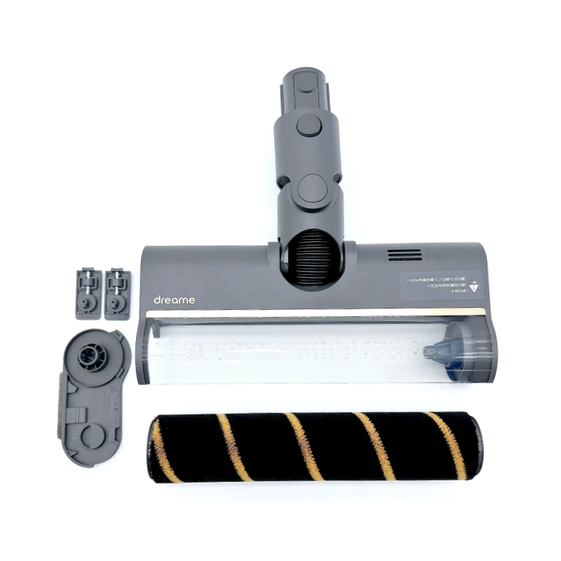 وحدة فرشاة الأرضية الصلبة Dreame R20 الأصلية باللون الرمادي مع الضوء الأخضر للمكنسة الكهربائية اللاسلكية المحمولة V12 Pro V16S T20 T30