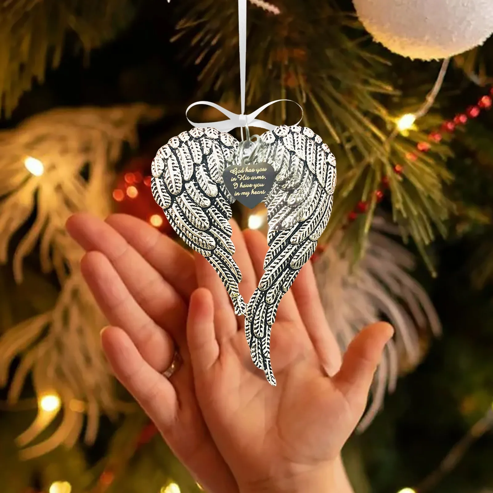 Commemorative Angel Wings Christmas Decorations 2024 Christmas Decorations Home Tree Decorations Christmas Decorations Home Gift