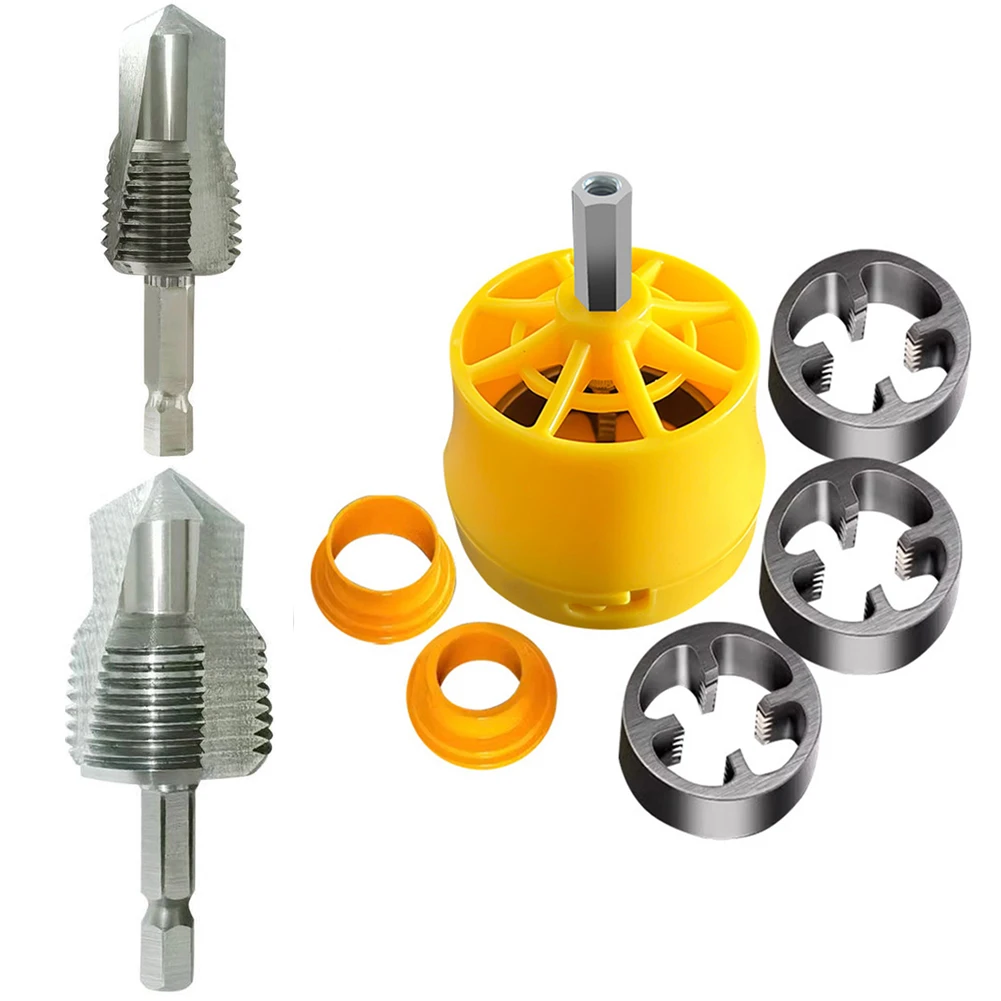 For Electric Drill Drill Bit Set PPR Electric Drill Bit Construction Work Threading Tool Kit Smooth Thread Mouth