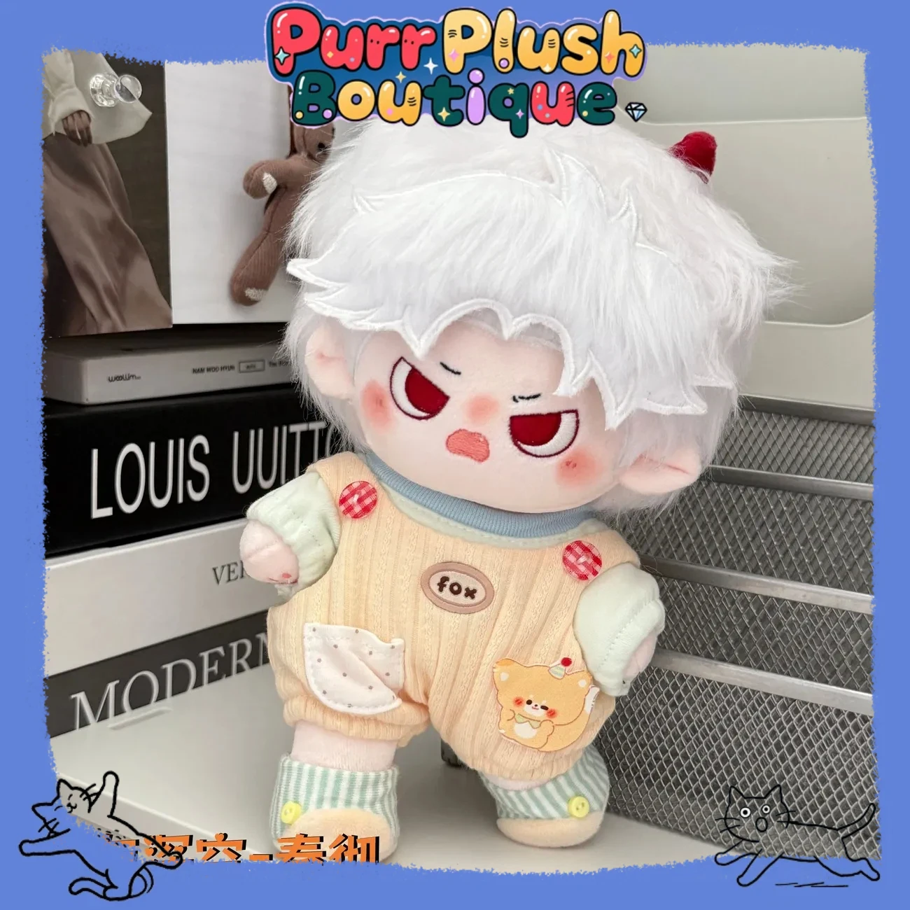 

20 см аниме игра Love and Deepspace Kawaii косплей мягкое тело Силус мультфильм DIY платье хлопковая кукла игрушечные фигурки фанаты подарки