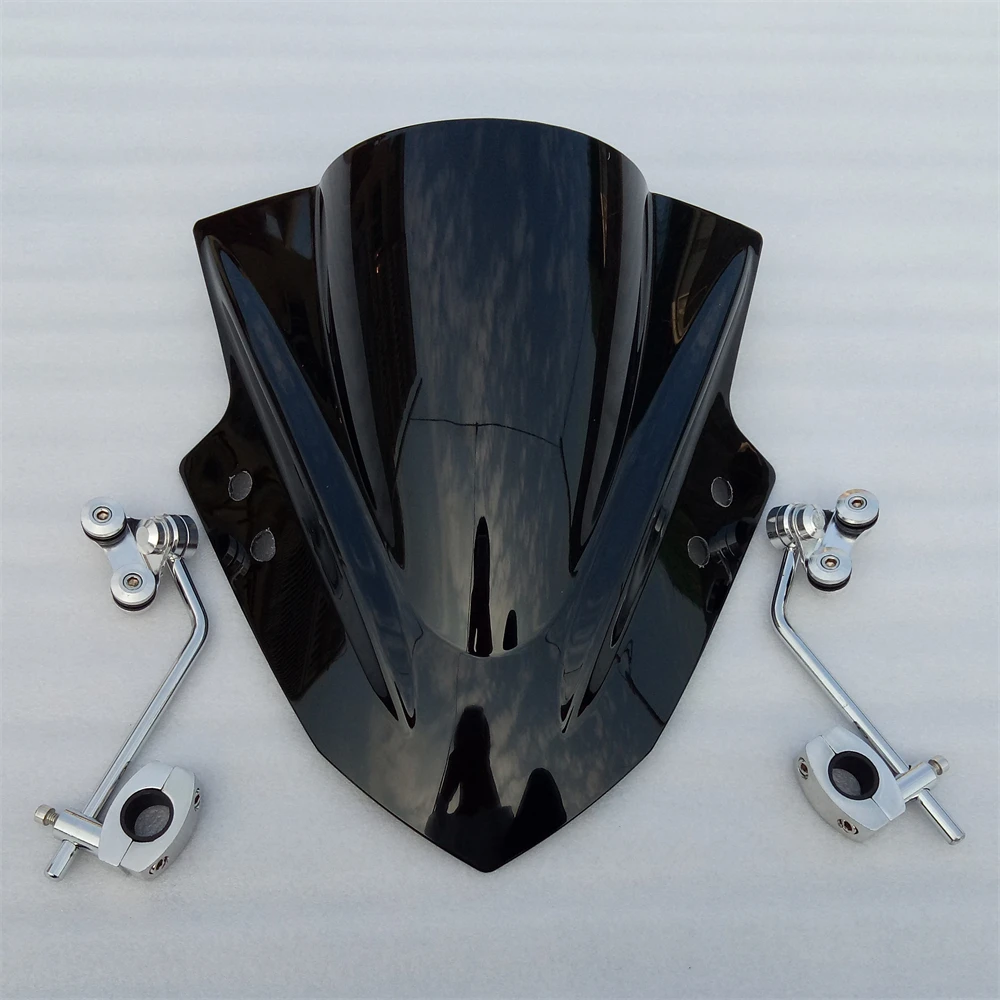 

For xsr700 Accessories Motorcycle Adjustable Wind Screen Universal Windshield For XSR 700 XSR700 2022 2023