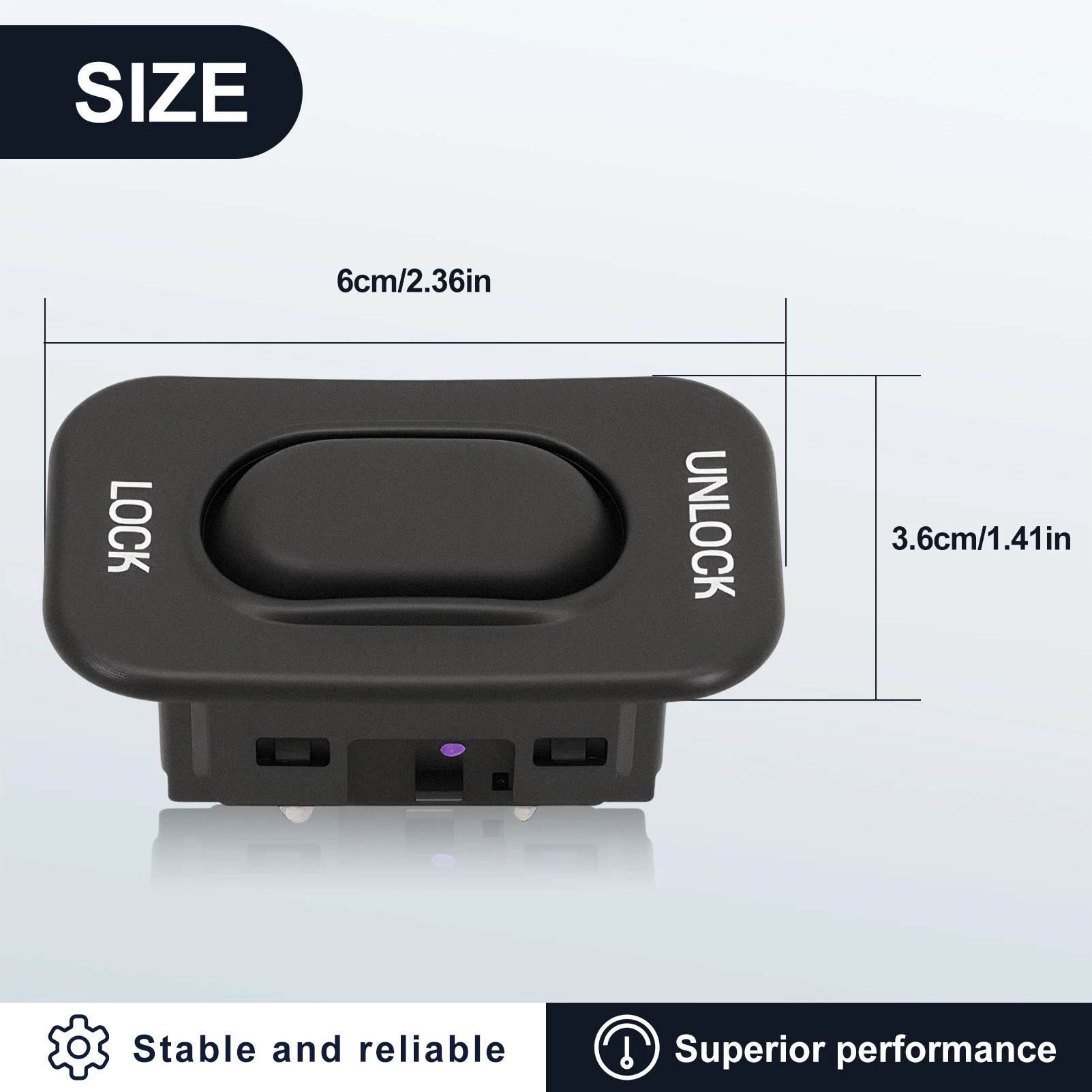 

F57Z14028AAA Front Power Door Lock Switch PDS133 Compatible with Ford Ranger 1995-2007 1S9038