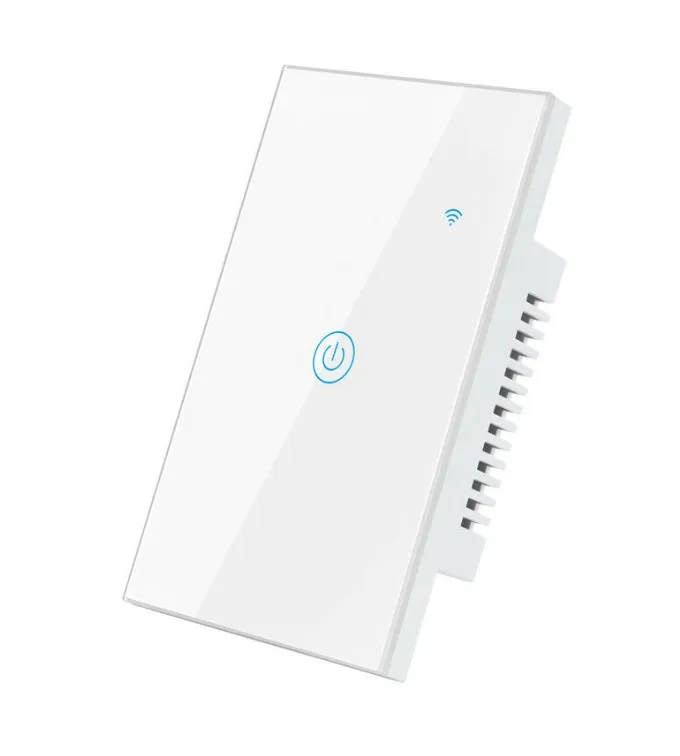 

Управляемый по Wi-Fi сенсорный настенный выключатель с поддержкой нейтрального провода, двухрежимный, с креплением на шурупы, умный выключатель света, электрические модули для монтажа в линию
