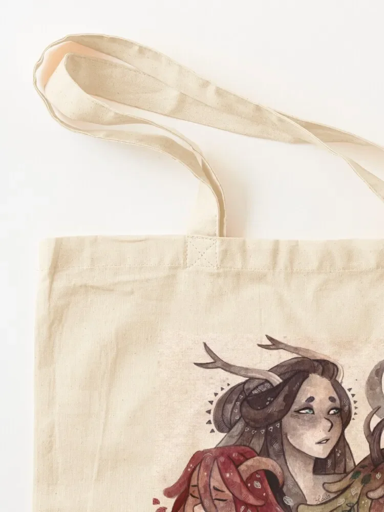 LUTINES OF THE SEASONS Tote Bag Shopping bags large tote bag Woman shopper bag bags for women