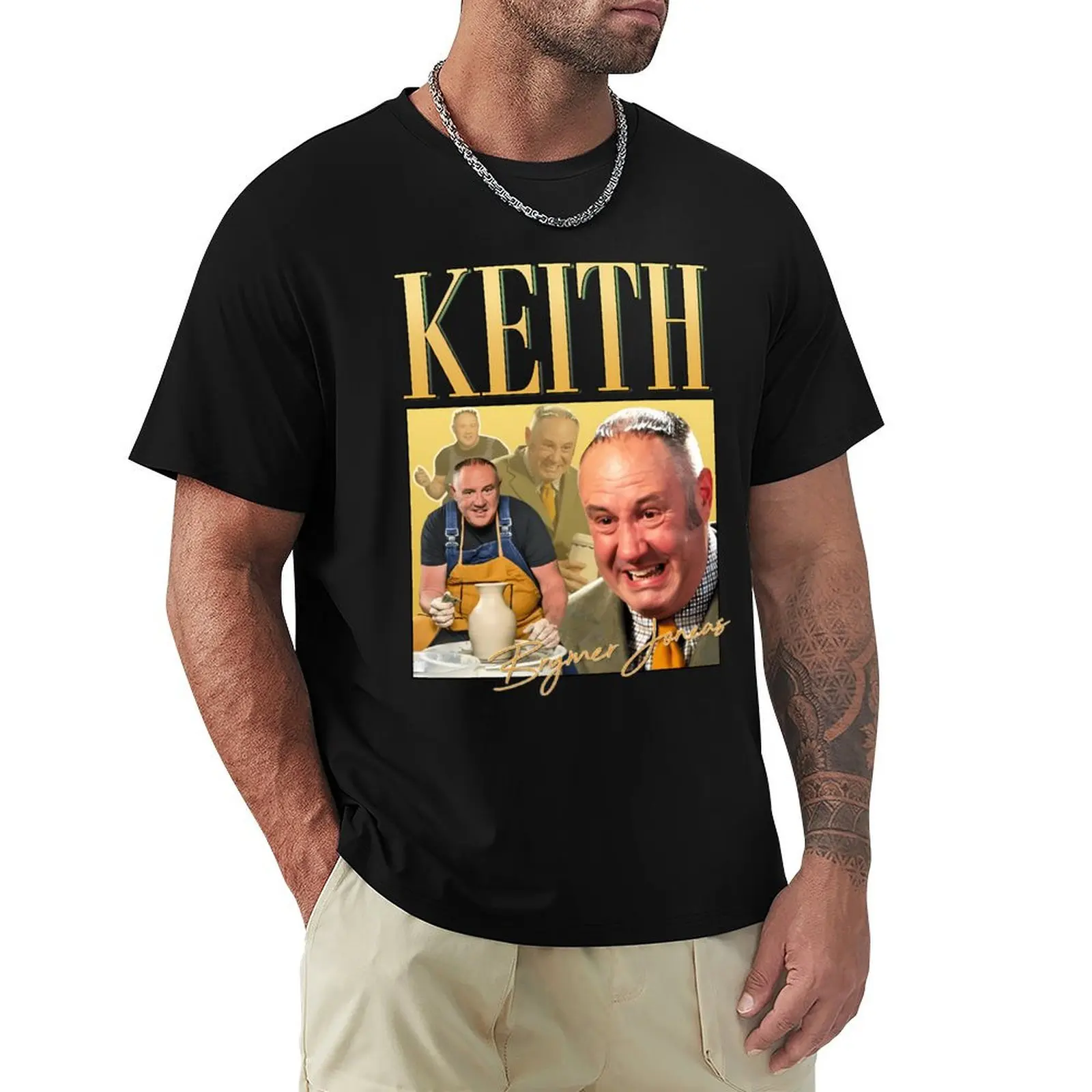 

Keith Brymer Jones Homage Jumper Swea Pottery Icon Throw British TV T-Shirt shirts graphic custom t-shirts mens tall t shirts