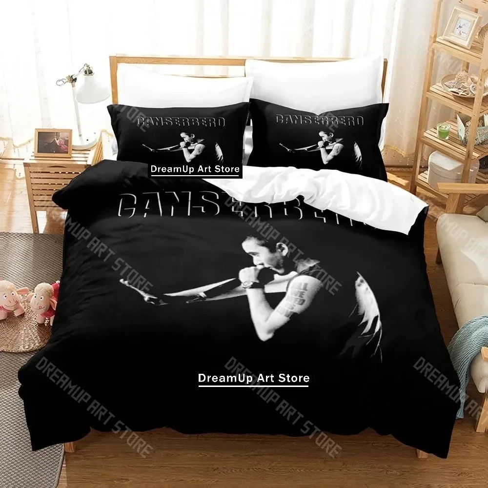 2026 3D Print Canserbero Bedding Set Single Twin Full Queen King Size Bed Set Adult Kid Bedroom Duvetcover Sets Anime Bed