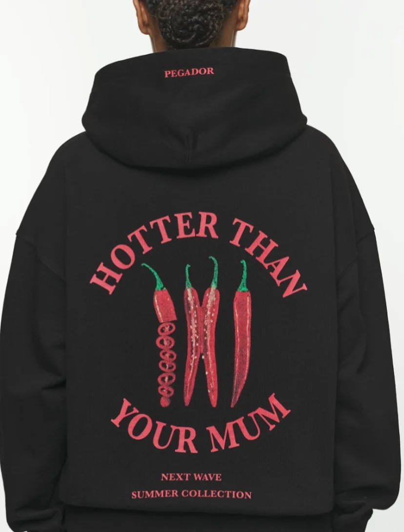 Chili Pattern Y2k Style Hoodies Grunge Streetwear Sweatshirt Tops Oversized Hoodie Harajuku Casual Clothes Women Clothing
