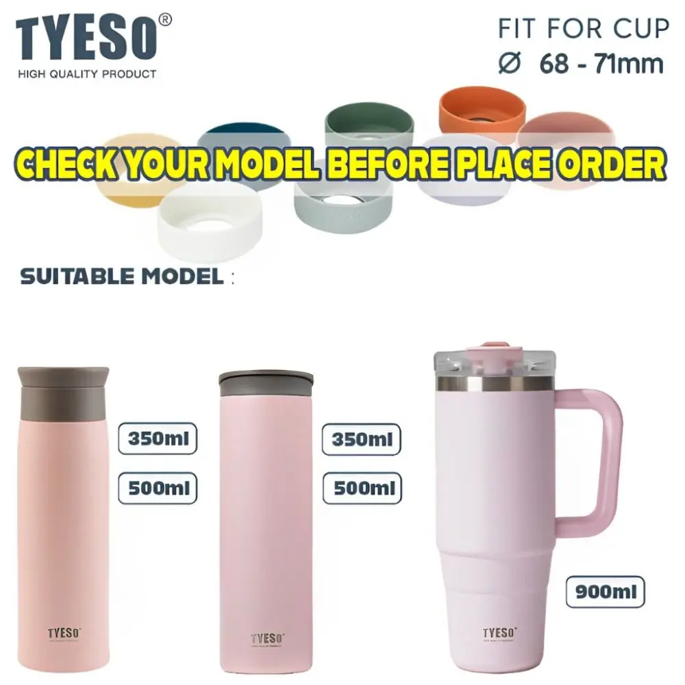 Coaster Bottom Cover for Tyeso Water Bottle 1050ml 1200ml TS-8829 TS-8830 Anti Slip Bottom Sleeve Cover for Tyeso Mug Accessory