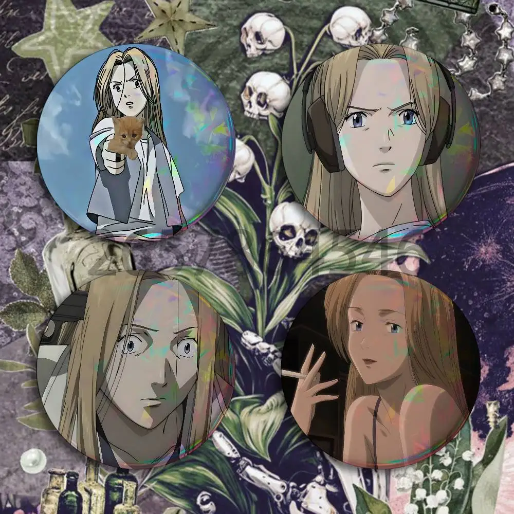 M-MONSTER Nina Fortner Badges Set  25 32 44 58 75 mm Round Customizable Wholesale Fan goods Self-made fan freebies