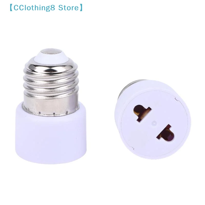 Lamp Socket US/EU Without Light Practical White E27 Plug Bulb Holder Light Fixture Bulb Base Adapter DIY Accessories【AliS8】