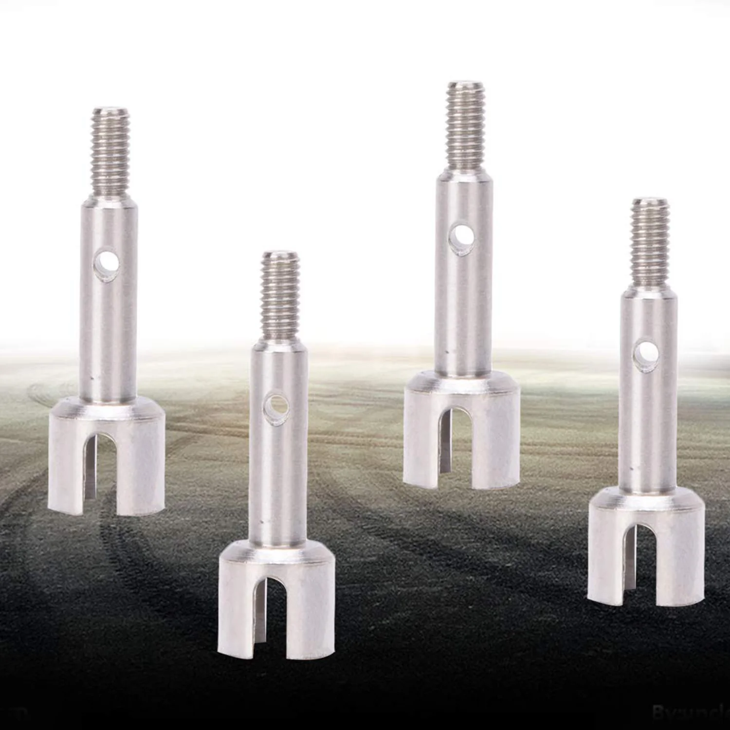 For Wltoys 144001 1/14 RC Car Spare Parts 144001-1281 Rear Dog Bone With 4Pcs Steel Front/Rear Wheel Axle Replacement