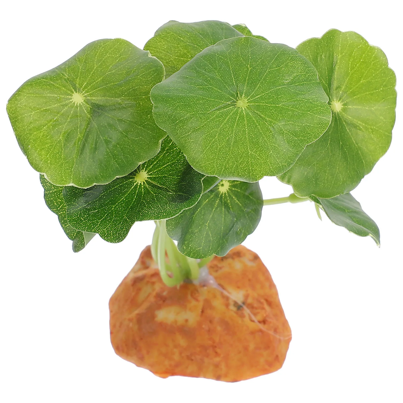 

Lifelike Artificial Reptile Plant Safe Material Fine Workmanship Fish Tank Turtle Box Decorative Ornament Reptile Plants