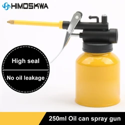 HOT HVLP Oiler Pump Hose Machine Oil Pot Grease Spray Gun Paint Cans Repair Hand Tool High Pressure Airbrush Chrome Body Diy Kit