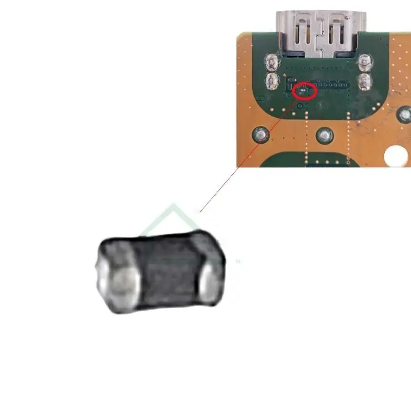 مجموعة كاملة من 5 ملحقات مقاومات 2.7K DIY لمحطة اللعب 5 الجانب الأمامي #5