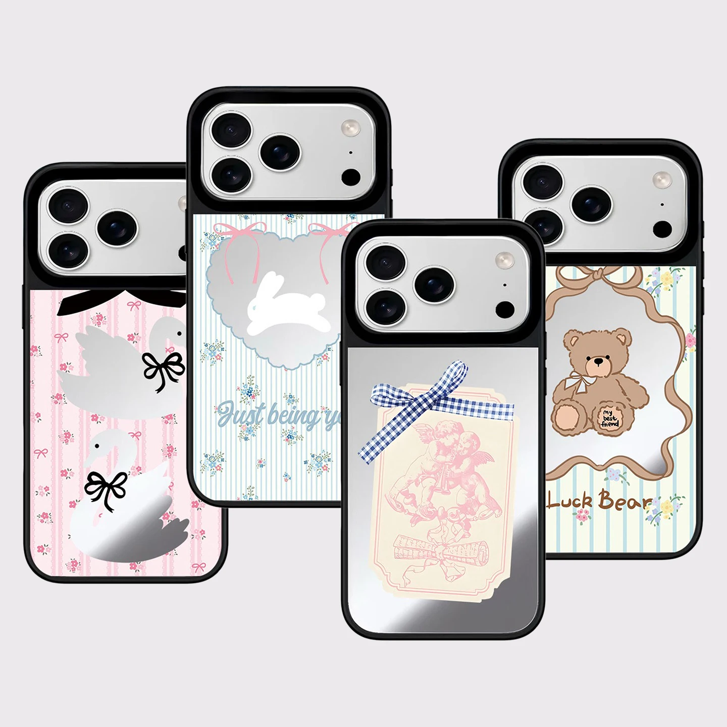 6090719 Mirror Surface Magnetic Phone Case Cover for IPhone 13 14 15 16 17 18 Pro Max Case