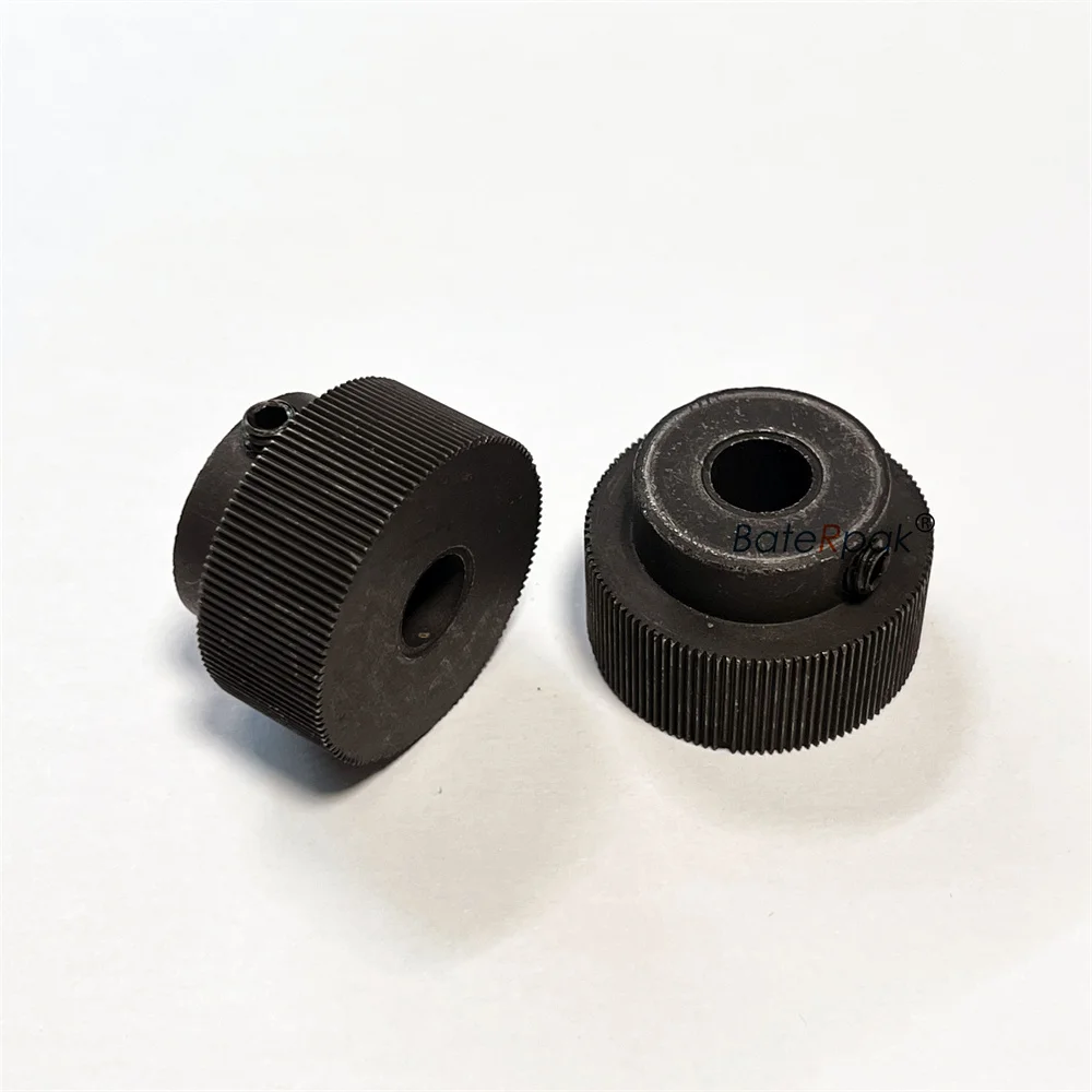 Macchina per sigillare bustine di tè BateRpak, macchina per l'imballaggio verticale Ruota per pressa per film Anilox dritto, 1 paio