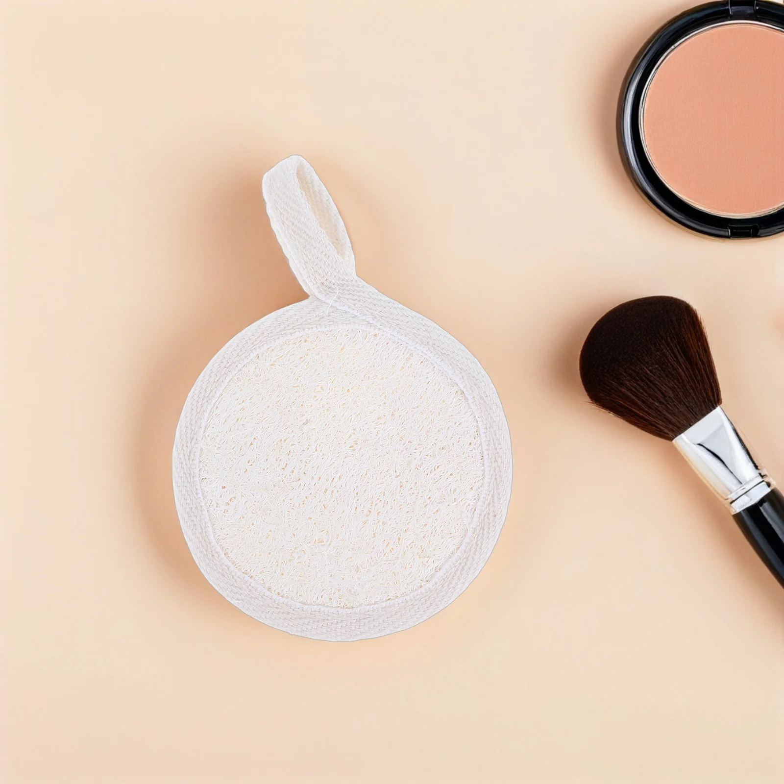 

4pcs Scrub Pads Exfoliating Sponge Face Loofah Exfoliator Exfoliating Body Face Sponge Deep Cleansing Bath Tool 9013