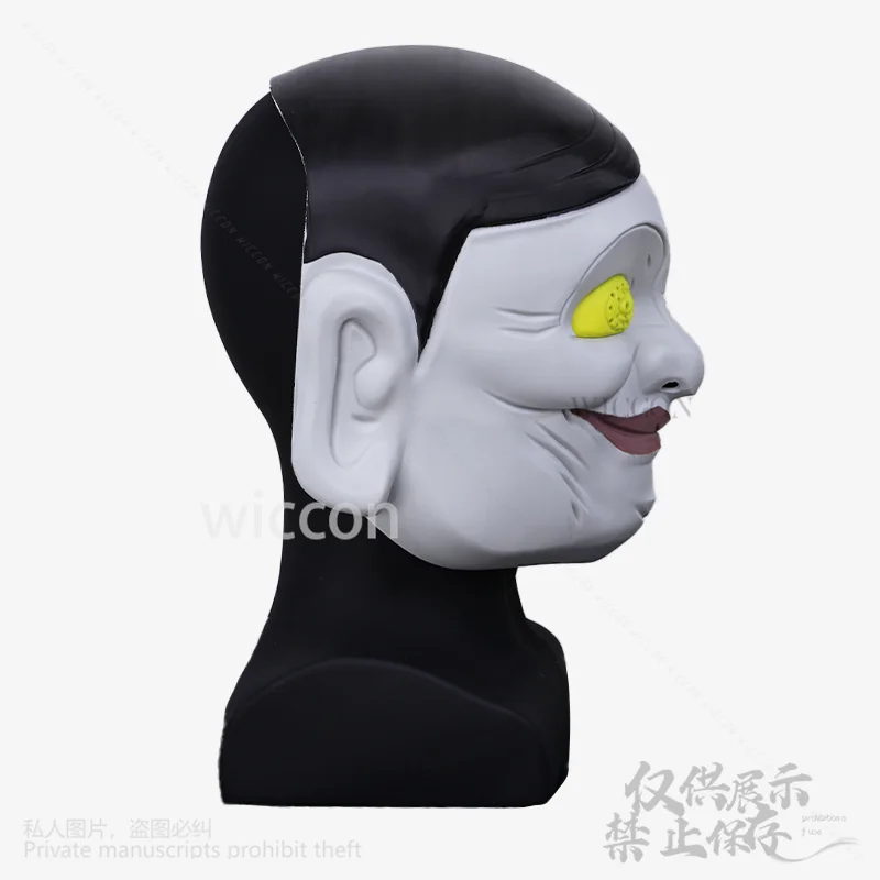 Anime DAN DA DAN 3D 마스크 코스프레 Serpo Aliens 셔츠 바지 벨트 의상 공포 인쇄 할로윈 크리스마스 맞춤형