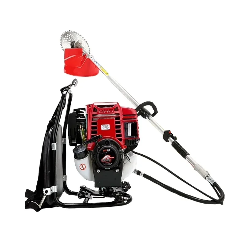 Durable GX35 BACKPACK BRUSH CUTTER 4-STROKE 37.7CC Gasoline Brush Cutter Wood Cutter Tools Weeding Machine