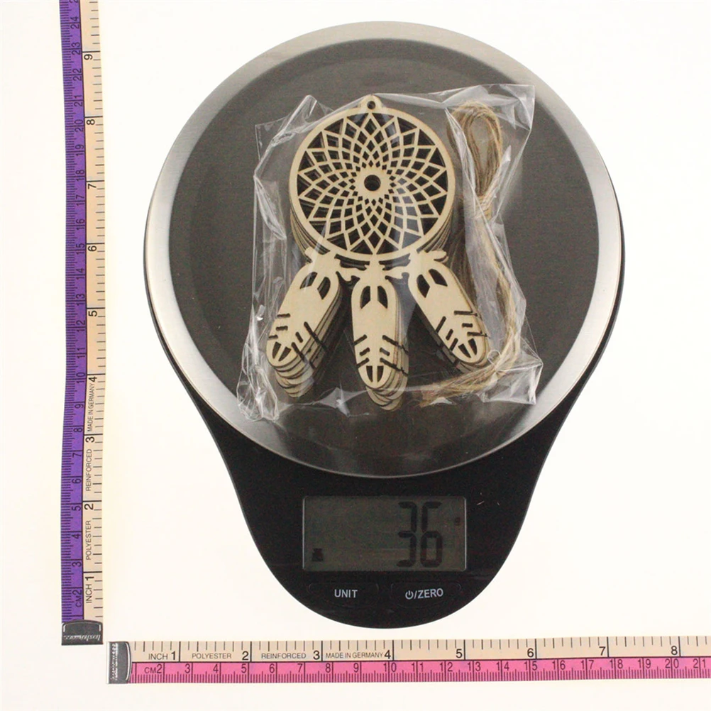 

20pcs Dreamcatcher Kit Bamboo Home Decor Lightweight Small Size Porch Room Ornament Gift Wall Hanging Decorative Items