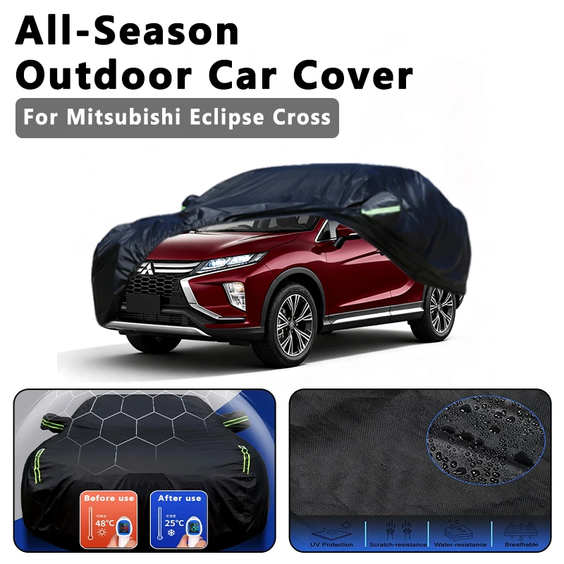 

All-Season Car Cover for Mitsubishi Eclipse Cross - Outdoor Full Protection, Waterproof Dustproof Sunproof Exterior Accessories