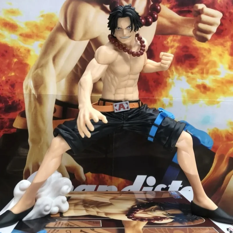 

100% натуральная Bandai Namco Banpresto, в наличии, цельный Grandista Portgas D Ace, коллекционный орнамент, аниме-фигурка, игрушки, подарки