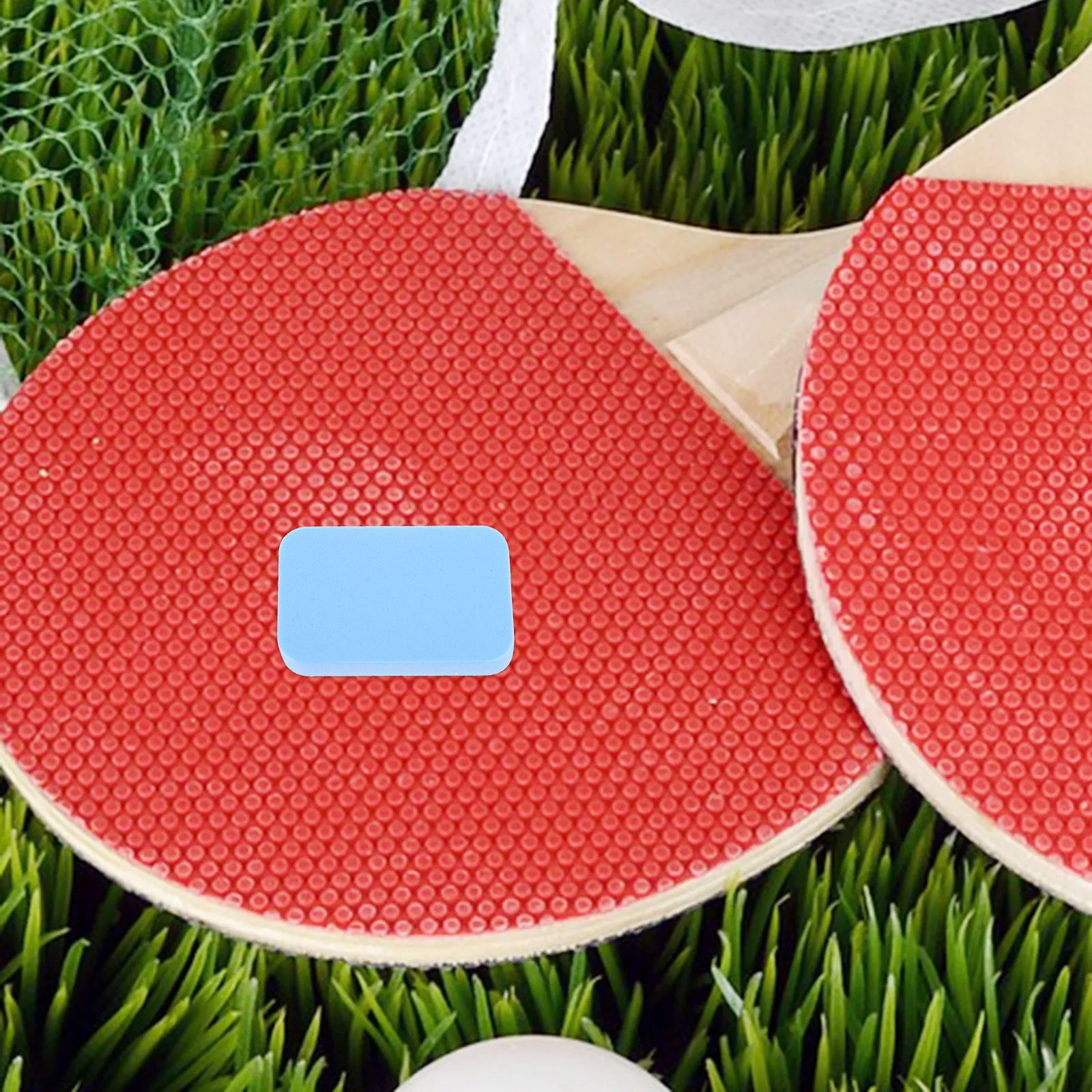 Portable Table Tennis Paddle Cleaner Sponge Eraser for Rubber Sponge Surfaces Washable Anti-Wear Reusable Racket Cleaning Supply