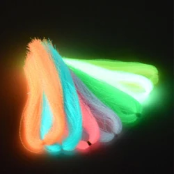 Glow-in-the-dark Color Spiral Bright Wire Boat Fishing Glow-in-the-Dark Skin String Hook Fishing Group Sea Fishing Iron Hook