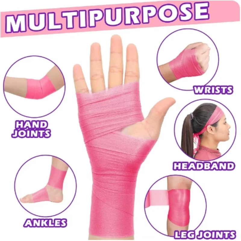 1 pcs Colorful Sports Self Adhesive Elastic Bandage Wrap Tape Elastoplast For Knee Pads Finger Ankle Palm Aid Kit Pet Tool Warm