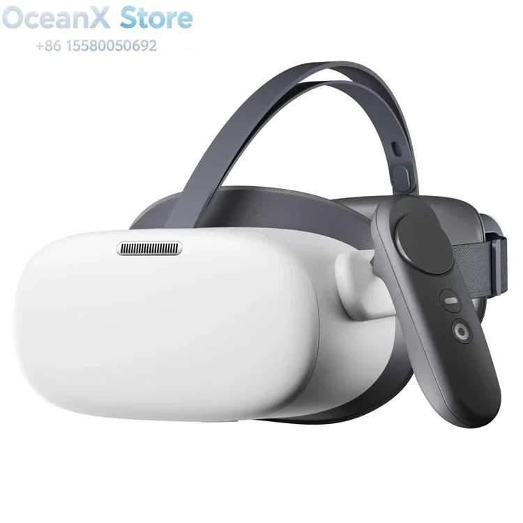 3D AR & VR All-in-One Headset with 3DoF Controller, Immersive Gaming Virtual Reality VR Glasses