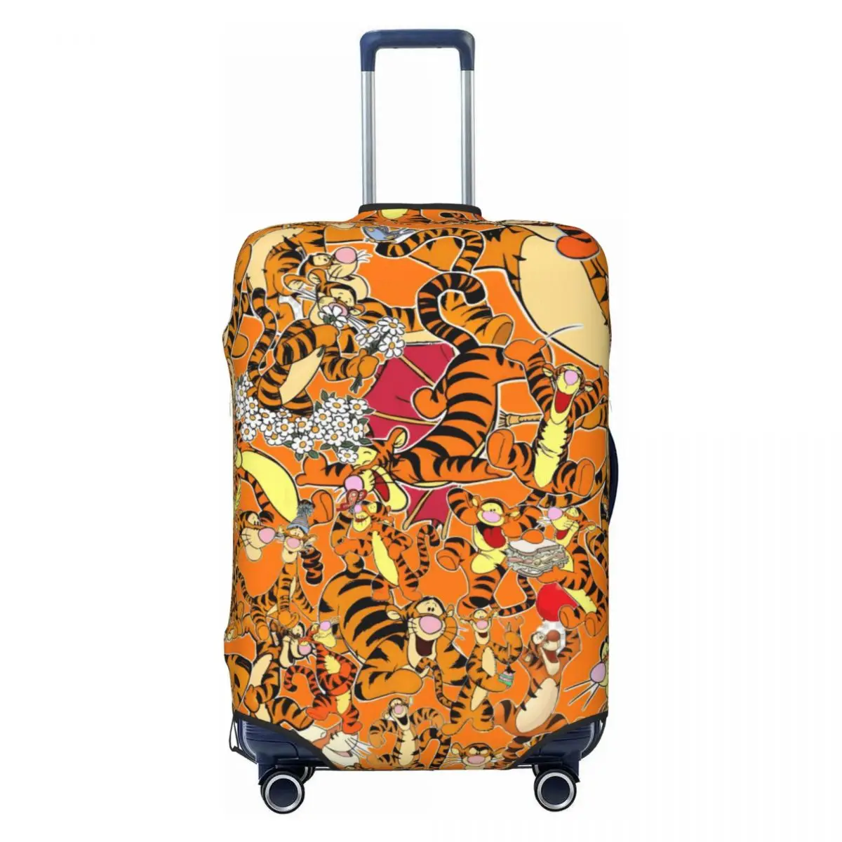 

Защитный чехол для чемодана с мультяшными персонажами T-Tiggers, милые мультяшные чехлы для дорожных чемоданов 18-32 дюйма