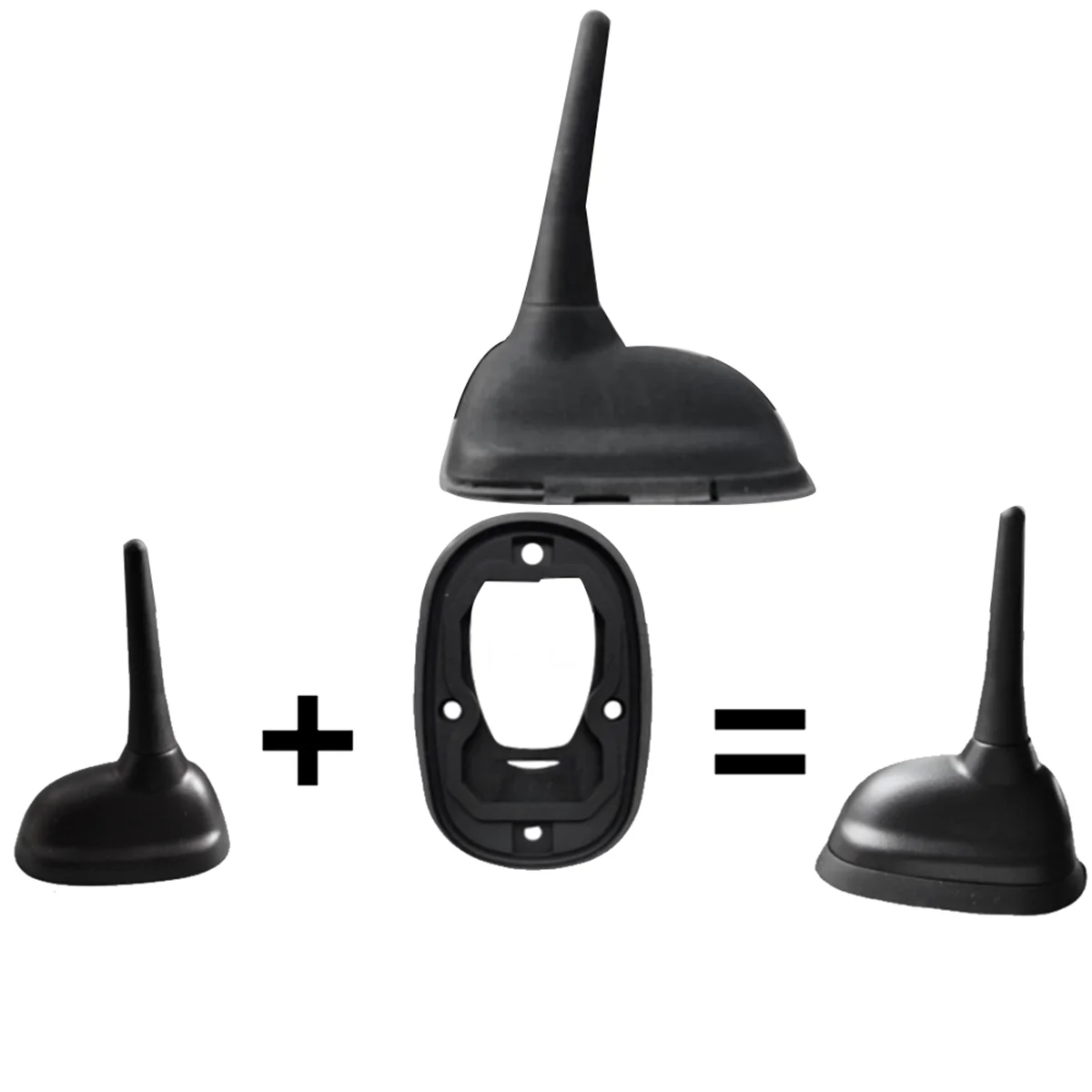 دائم هوائي قاعدة غطاء هوائي طوقا حلقة لإحكام الإغلاق لسيارات BMW MINI