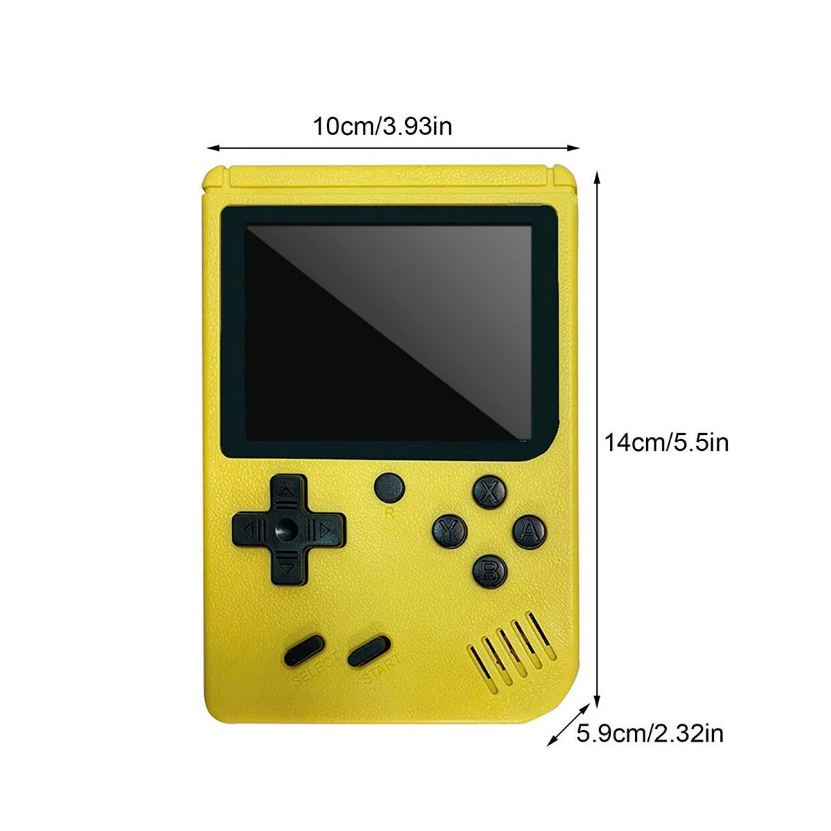 وحدة تحكم ألعاب فيديو ريترو صغيرة محمولة باليد مدمجة 800 لعبة كلاسيكية هدايا Gameboy